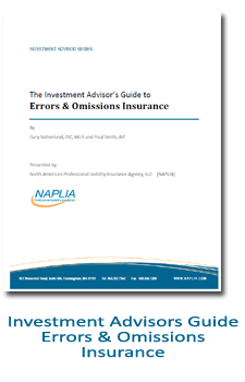 investment advisors errors & omissions