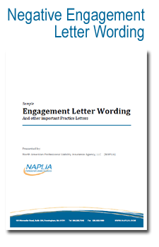 sample negative engagement letter