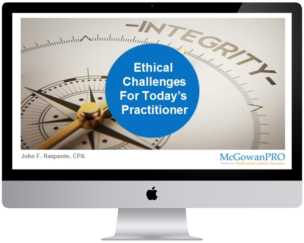 Ethical Challenges for Today's Practitioner